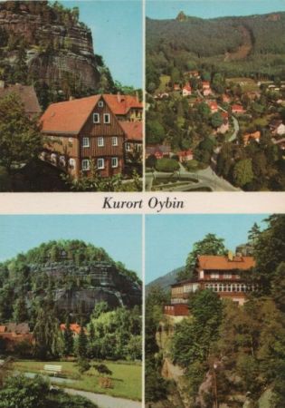 Kurort Oybin - u.a. Teilansicht - 1979 Kurort Oybin - u.a. Teilansicht - 1979