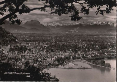 Österreich - Bregenz - am Bodensee - 1962 Österreich - Bregenz - am Bodensee - 1962