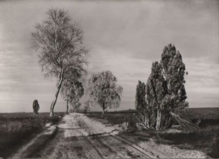 Einsamer Heideweg - ca. 1965 Einsamer Heideweg - ca. 1965