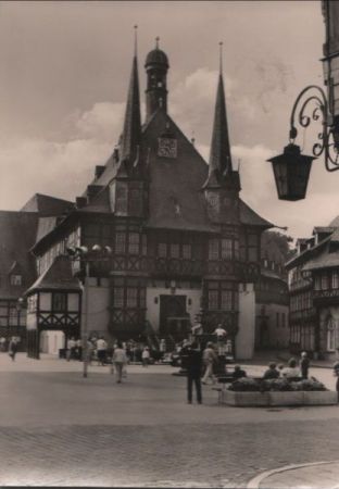 Wernigerode - Rathaus - ca. 1975 Wernigerode - Rathaus - ca. 1975