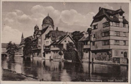 Nürnberg - Insel Schütt - ca. 1940 Nürnberg - Insel Schütt - ca. 1940