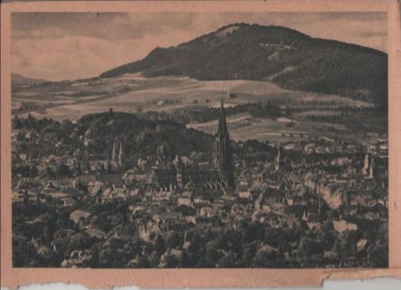 Freiburg - mit Schönberg - ca. 1950 Freiburg - mit Schönberg - ca. 1950