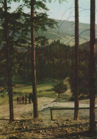 Polen - Szczyrk - Droga nu Klimczok - 1970 Polen - Szczyrk - Droga nu Klimczok - 1970