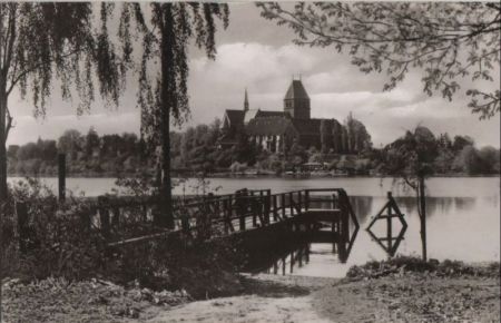 Ratzeburg - Blick auf den Dom - ca. 1960 Ratzeburg - Blick auf den Dom - ca. 1960
