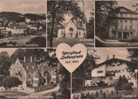 Bad Liebenstein - u.a. ev. Kirche - 1964 Bad Liebenstein - u.a. ev. Kirche - 1964
