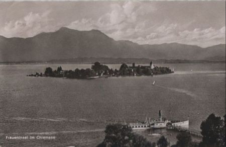 Chiemsee, Fraueninsel - 1957 Chiemsee, Fraueninsel - 1957