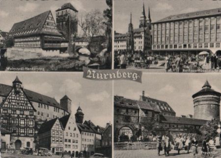 Nürnberg - u.a. Burg - 1962 Nürnberg - u.a. Burg - 1962