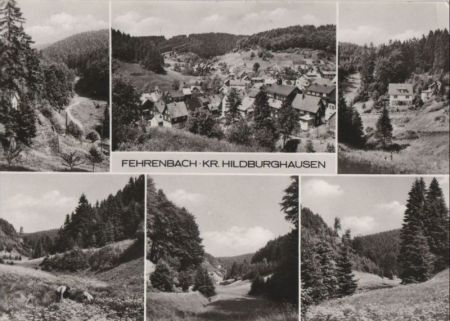 Masserberg-Fehrenbach - mit 6 Bildern - 1983 Masserberg-Fehrenbach - mit 6 Bildern - 1983