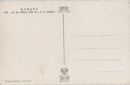 Genf / Genève - Schweiz - Le Jet Genf / Genève - Schweiz - Le Jet