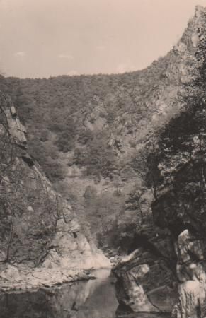 Thale - Bode mit Schurre - ca. 1965 Thale - Bode mit Schurre - ca. 1965