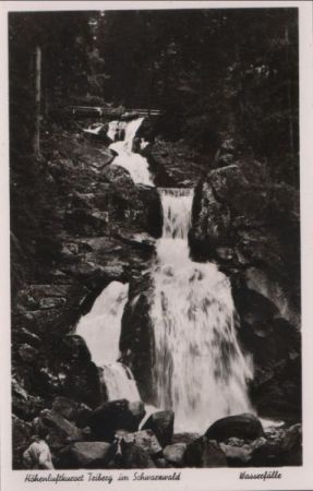 Triberg - Wasserfälle - 1953 Triberg - Wasserfälle - 1953