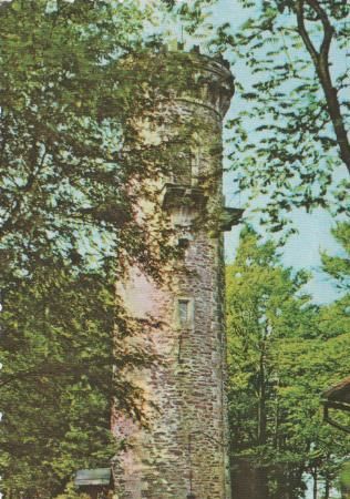 Ilmenau - Aussichtsturm auf dem Kickelhahn - 1976 Ilmenau - Aussichtsturm auf dem Kickelhahn - 1976