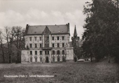 Friedrichroda - Schloß Reinhardsbrunn - 1968 Friedrichroda - Schloß Reinhardsbrunn - 1968