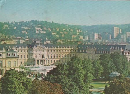 Stuttgart - Schloßplatz - 1962 Stuttgart - Schloßplatz - 1962