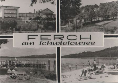 Schwielowsee-Ferch - mit 4 Bildern - 1972 Schwielowsee-Ferch - mit 4 Bildern - 1972