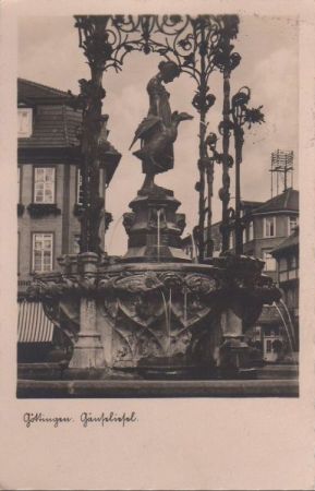 Göttingen - Gänseliesel - 1935 Göttingen - Gänseliesel - 1935