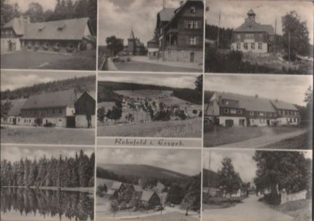 Altenberg-Rehefeld - mit 9 Bildern - 1960 Altenberg-Rehefeld - mit 9 Bildern - 1960