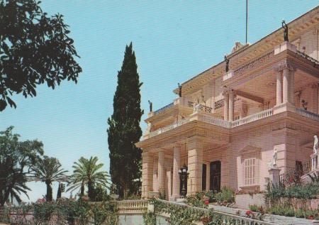 Griechenland - Corfu - Achilleon - Palast - ca. 1975 Griechenland - Corfu - Achilleon - Palast - ca. 1975