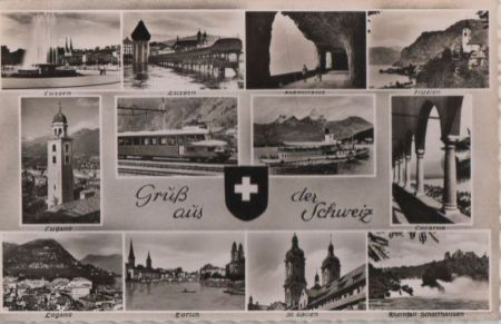 Schweiz - Schweiz - u.a. Lugano - ca. 1955 Schweiz - Schweiz - u.a. Lugano - ca. 1955