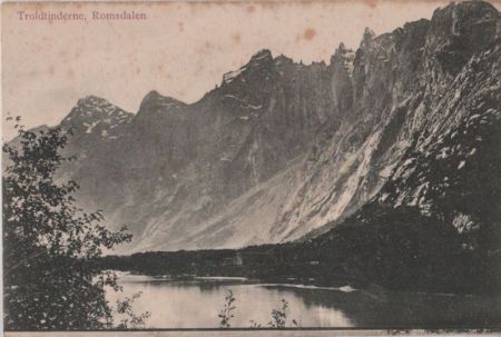 Norwegen - Romsdal - Troldtinderne - ca. 1930 Norwegen - Romsdal - Troldtinderne - ca. 1930
