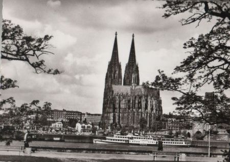 Köln - Rheinansicht - 1967 Köln - Rheinansicht - 1967