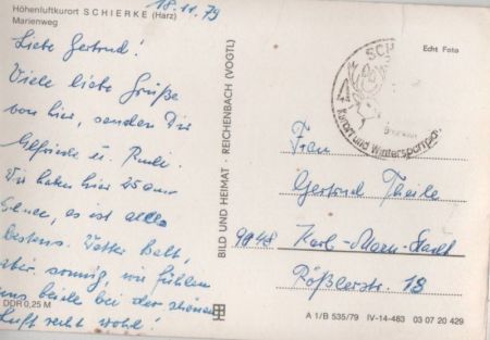 Schierke - Marienweg