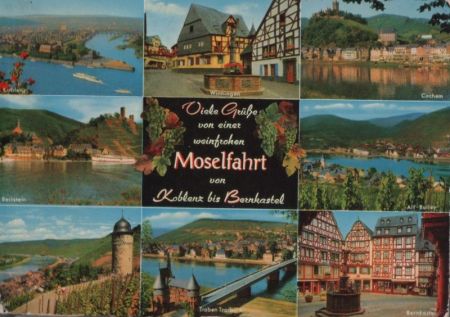 Mosel - u.a. Winningen - 1967 Mosel - u.a. Winningen - 1967