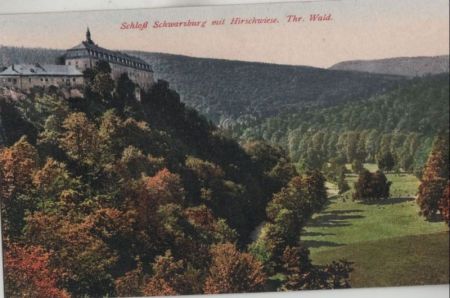 Schwarzburg - mit Hirschwiese - ca. 1925 Schwarzburg - mit Hirschwiese - ca. 1925
