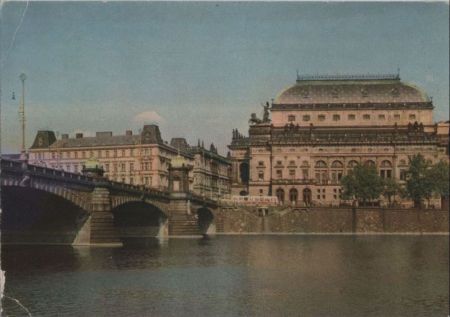 Tschechien - Prag - Praha - Nationaltheater - ca. 1980 Tschechien - Prag - Praha - Nationaltheater - ca. 1980