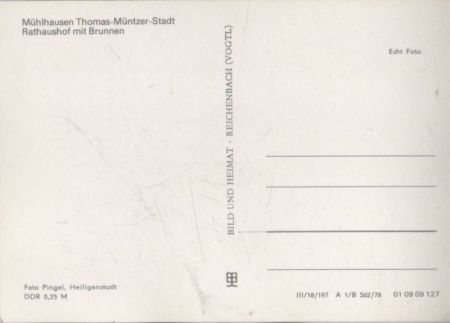Mühlhausen - Rathaushof