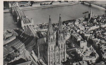 Köln - Luftbild - ca. 1960 Köln - Luftbild - ca. 1960