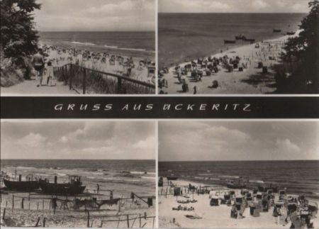 Ückeritz - mit 4 Bildern - ca. 1975 Ückeritz - mit 4 Bildern - ca. 1975