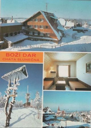 Tschechien - Bozi Dar - 4 Teilbilder - ca. 1980 Tschechien - Bozi Dar - 4 Teilbilder - ca. 1980