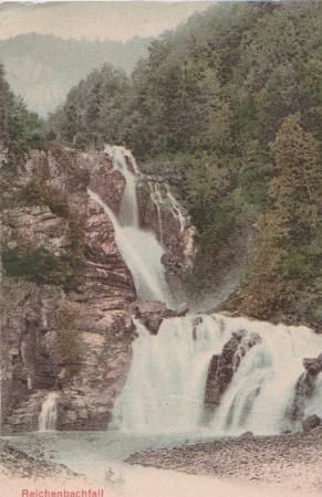 Schweiz - Reichenbachfall - ca. 1925 Schweiz - Reichenbachfall - ca. 1925
