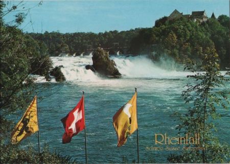 Schweiz - Rheinfall - ca. 1980 Schweiz - Rheinfall - ca. 1980