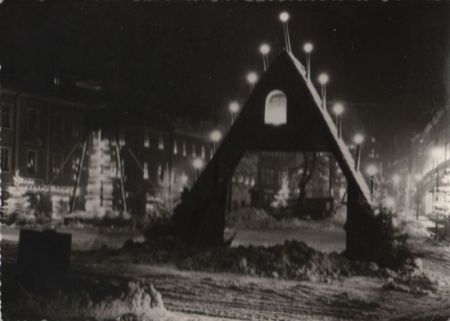 Schneeberg - Kaue und Pyramide - ca. 1965 Schneeberg - Kaue und Pyramide - ca. 1965