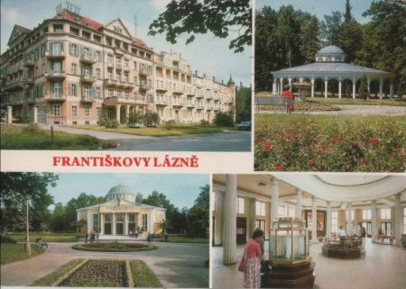 Tschechien - Frantiskovy Lazne - 4 Teilbilder - 1990 Tschechien - Frantiskovy Lazne - 4 Teilbilder - 1990
