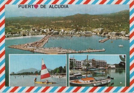 Spanien - Puerto de Alcudia - ca. 1980 Spanien - Puerto de Alcudia - ca. 1980