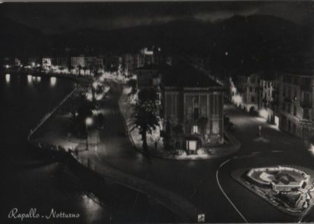 Italien - Rapallo - Notturno - 1957 Italien - Rapallo - Notturno - 1957