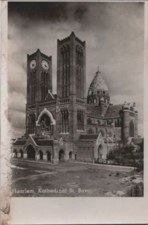 Niederlande - Haarlem - Kathedraal St. Bavo - 1949 Niederlande - Haarlem - Kathedraal St. Bavo - 1949
