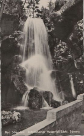 Bad Schandau - Lichtenhainer Wasserfall - 1959 Bad Schandau - Lichtenhainer Wasserfall - 1959
