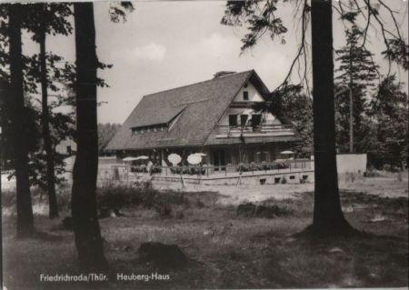 Friedrichroda - Heuberg-Haus - 1979 Friedrichroda - Heuberg-Haus - 1979