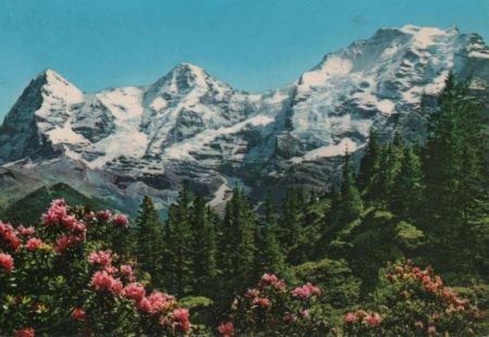 Schweiz - Berner Oberland - Eiger, Mönch, Jungfrau - 1973 Schweiz - Berner Oberland - Eiger, Mönch, Jungfrau - 1973