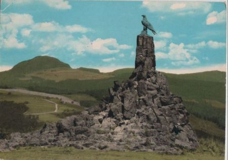 Wasserkuppe - Fliegerdenkmal - ca. 1980 Wasserkuppe - Fliegerdenkmal - ca. 1980