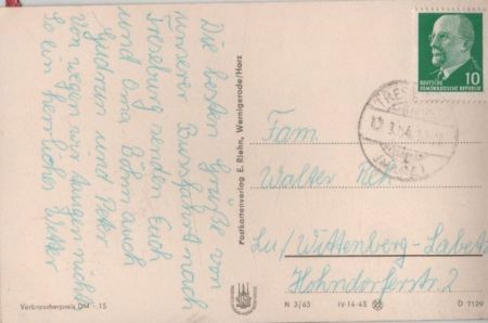 Treseburg - Ansicht von oben