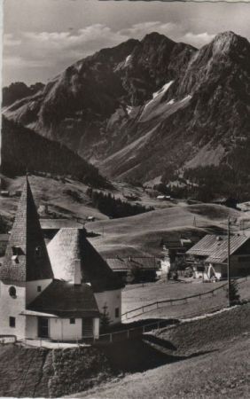 Österreich - Hirschegg - mit Elfer- und Zwölferkopf - 1960 Österreich - Hirschegg - mit Elfer- und Zwölferkopf - 1960