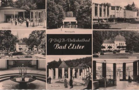 Bad Elster - u.a. Marienquelle - ca. 1960 Bad Elster - u.a. Marienquelle - ca. 1960