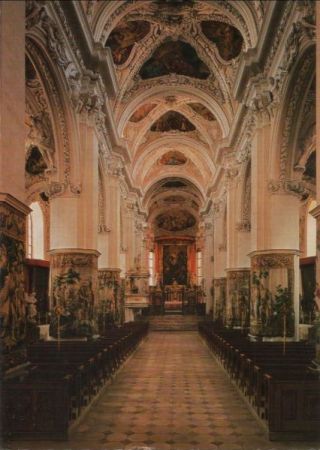 Österreich - Kremsmünster - Stiftskirche - ca. 1980 Österreich - Kremsmünster - Stiftskirche - ca. 1980