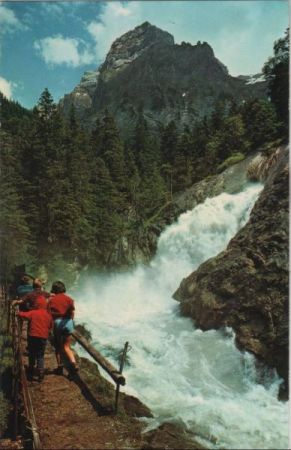 Simmenfälle - Schweiz - bei der Barbarabrücke Simmenfälle - Schweiz - bei der Barbarabrücke
