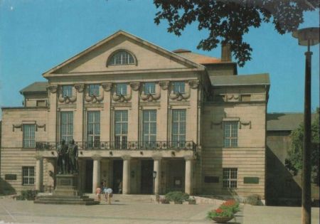 Weimar - Deutsches Nationaltheater - 1987 Weimar - Deutsches Nationaltheater - 1987